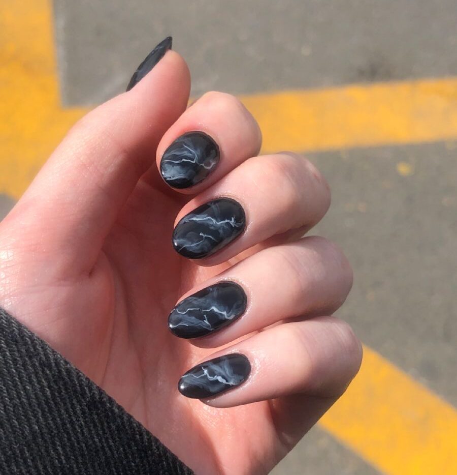 暈染美甲